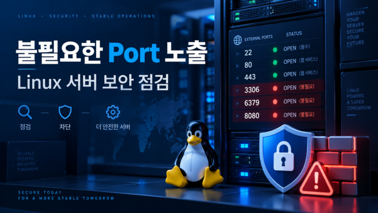 Port 노출 문제