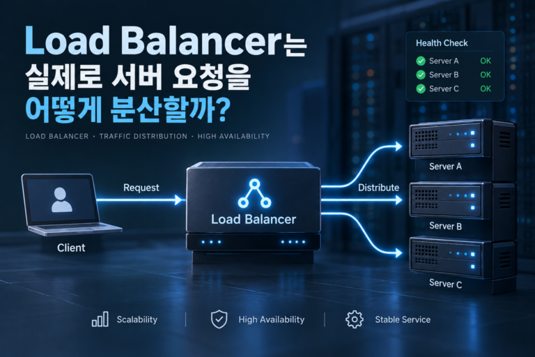 Load balancer 서버요청 분산