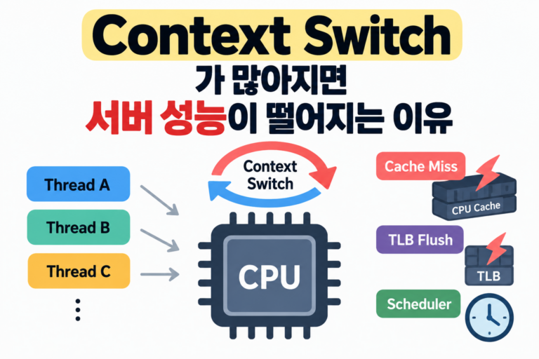 Context Switch와 서버성능 관계