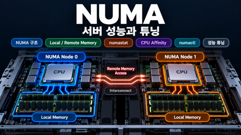 NUMA 구조와 튜닝방법