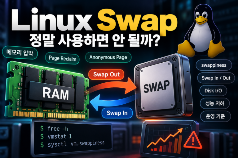 Linux Swap 동작원리