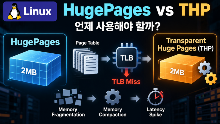 Linux HugePages와 Transparent Huge Pages는 언제 사용해야 할까? 5 Linux HugePages 언제사용?