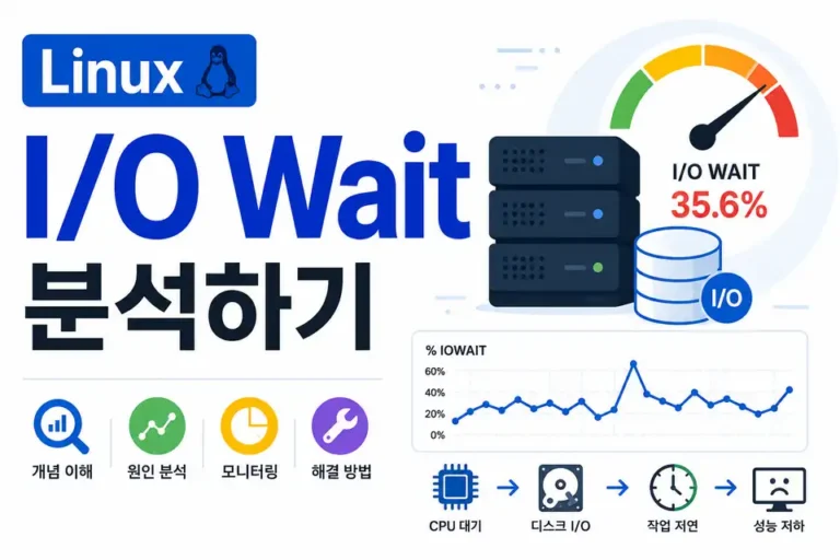 CPU 사용률은 낮은데 서버가 느린 이유, I/O Wait 분석하기