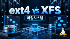 ext4와 XFS 선택기준